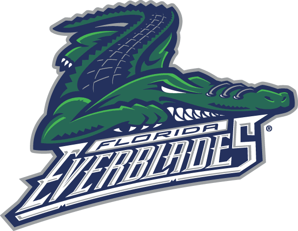 Florida Everblades 1998-Pres Primary Logo iron on heat transfer